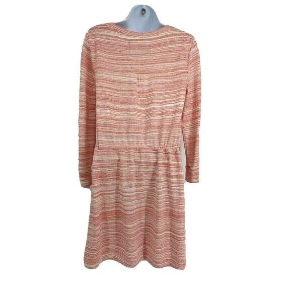 Saturday Sunday Poppy Space Dye Dress Red Motif - Picture 3 of 11